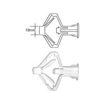 hmoždinka 8x40 plastová dutinová do sádrokartonu [1 ks] – Zboží Mobilmania