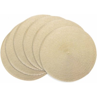 Verk 27105 Prostírání 38cm 6 ks zlaté – Zboží Dáma