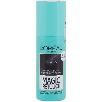 L'Oréal Magic Retouch Instant Root Concealer Spray vlasový korektor šedin a odrostů 01 Black 75 ml