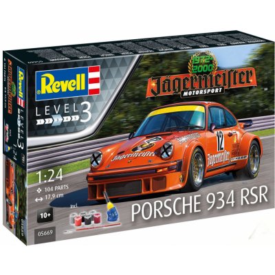 Revell 50 Years of Jägermeister Motorsport Gift-Set 05669 1:24 – Zbozi.Blesk.cz