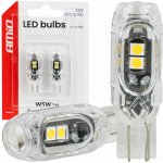 LED žárovky STANDARD T10 2835 5SMD White 12V AMIO-04995 – Hledejceny.cz