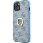 Pouzdro Guess iPhone 13 mini 4G with ring stand modré – Zboží Mobilmania