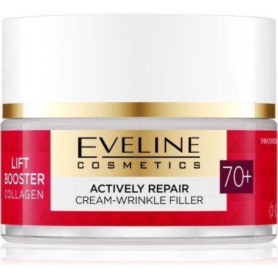 Eveline Cosmetics Lift Booster Collagen hydratační a vyživující krém na vrásky 70+ 50 ml – Zbozi.Blesk.cz