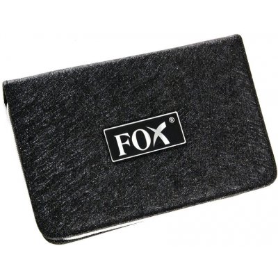 FOX velké kadeřnické pouzdro na nůžky Fox černé – Zboží Dáma