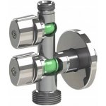 ARCO kombinovaný pračkový ventil s odbočkou 1/2\'x3/4\'x3/8\', anticalc, chrom | Zboží Auto