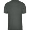 Pánské Tričko James Nicholson pánské Bio tričko Workwear SOLID tmavá zelená