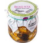 DOBROTYSPRIBEHEM.CZ Nakládaná řecká Feta s bylinkami a olivami 390 g – Sleviste.cz