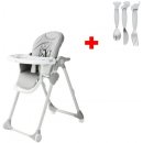 Bo Jungle B-DINNER CHAIR WHEELY Grey