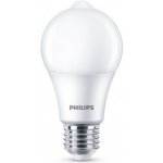 Philips LED žárovka s pohybovým čidlem 8-60W E27 827 A60 FR ND 806Lm – Hledejceny.cz