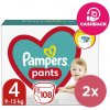 Plenky Pampers Pants 4 2x 108 ks