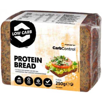 ForPro Proteinový plátkový chléb 250 g
