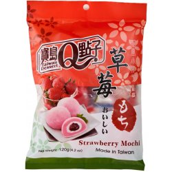 Q Brand Mochi jahoda 120 g