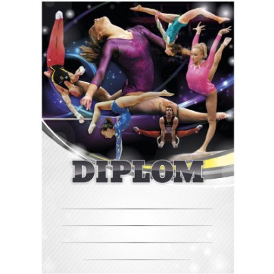 SABE Diplom gymnastika 6688 A5 – Zboží Dáma