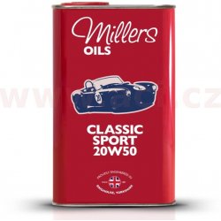 Millers Oils Classic Sport Pistoneeze 20W-50 1 l