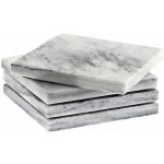 HIT Podtácek mramorový sada 4 ks 10 x 10 cm HT-23464612 – Zboží Mobilmania