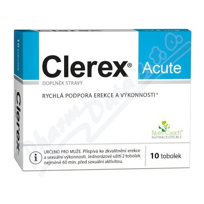 Clerex Acute pro muže 10 tobolek