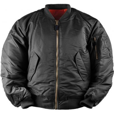 MILTEC letecká US BASIC MA1 black – Zbozi.Blesk.cz