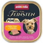 Animonda Vom Feinsten Mini Adult Dog kuřecí husí a petržel 100 g – Sleviste.cz