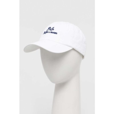 Polo Ralph Lauren Bavlněná baseballová bílá s potiskem 710936498 – Hledejceny.cz