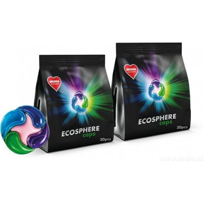 ECOSPHERE caps univerzální kapsle na praní koncentrované 2 x 60 praní – Zboží Dáma