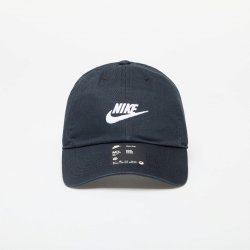 Nike Club Unstructured Futura Wash Cap black/white