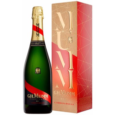 Mumm Cordon Rouge Brut box 12% 0,75 l (karton) – Sleviste.cz
