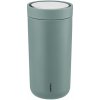 Termosky Stelton Termohrnek TO GO CLICK 400 ml dusty green