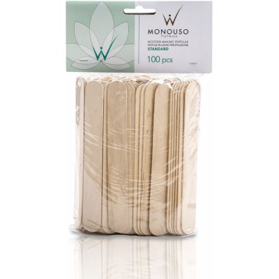 Italwax špachtle dřevěná standard 100 ks – Zboží Dáma