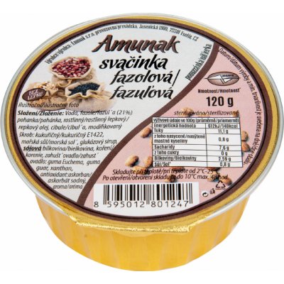 Amunak Svačinka fazolová 120 g – Zboží Mobilmania