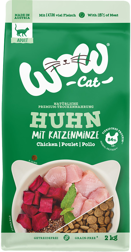 Wow Cat Adult s kuřecím 2 kg