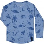 Merino triko dětské dlouhý rukáv Geggamoja Blue Astro – Zboží Dáma