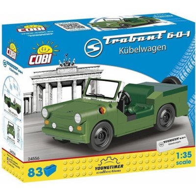 COBI 24556 Youngtimer Automobil TRABANT 601 Kübelwagen – Zboží Mobilmania