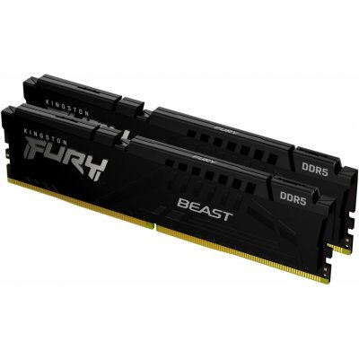 Kingston Fury Beast DDR5 32GB 6000Mhz CL30 (2x16GB) KF560C30BWEK2-32 – Zboží Živě