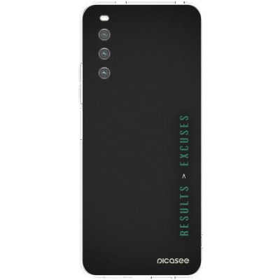 Picasee silikonový průhledný obal pro Sony Xperia 10 IV 5G - Results x Excuses – Zboží Živě