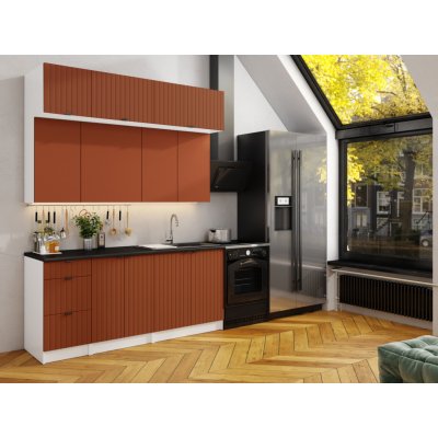 FRONTI Kuchyňská linka WALOS 180 cm Brick – Zboží Dáma