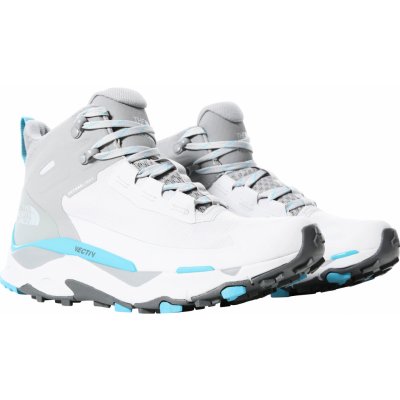 The North Face Vectiv Exploris Mid Futurelight Micro Chip grey/Maui blue – Zboží Mobilmania