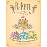 Plechová cedule BAKERY (TŘEŠNIČKA) – Zboží Dáma