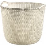 Curver Knit L 30 l krémový 03673-X54 – Zboží Dáma