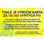 Průkaz Tohle je výroční karta za 100 000 – Hledejceny.cz