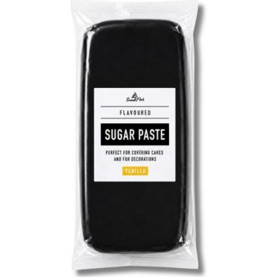 SweetArt Fondán na dort Black vanilkový 1 kg – Zbozi.Blesk.cz