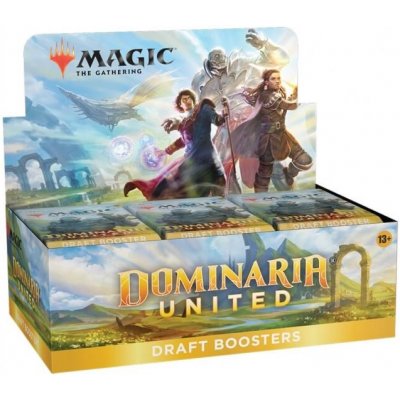 Wizards of the Coast Magic The Gathering: Dominaria United Draft Booster Box – Zboží Mobilmania