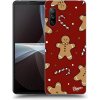 Pouzdro a kryt na mobilní telefon Sony Picasee silikonové Sony Xperia 10 III - Gingerbread 2 černé