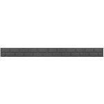 Multy home obrubník Bricks Stones 9 x 120 cm šedá 1 ks – Hledejceny.cz