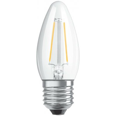 Osram LED žárovka E27 B35 CL 4,8W = 40W 470lm 2700K Teplá bílá 300° Filament SUPERSTAR Stmívatelná OSRSTAK1115 – Hledejceny.cz
