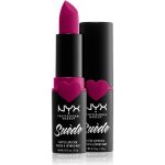 NYX Professional Makeup Suede Matte Lipstick matná rtěnka 12 Clinger 3,5 g – Zboží Mobilmania