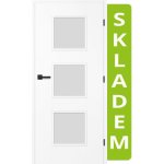 VILEN DOOR Deni 3/3 Sněhobílá Greko 60 x 197 cm – Zboží Mobilmania