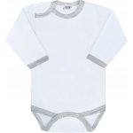 New Baby Kojenecké body s šedým lemem – Hledejceny.cz