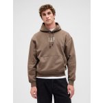Gap Oversize mikina s logem VintageSoft Hnědá – Zboží Mobilmania