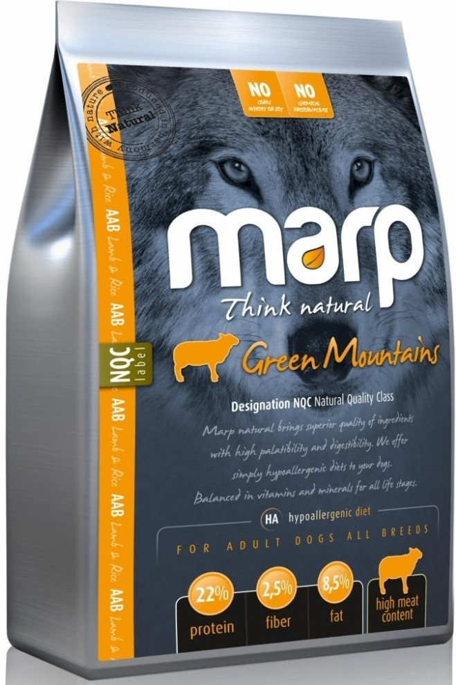 Marp Natural Green Mountains jehněčí 17 kg