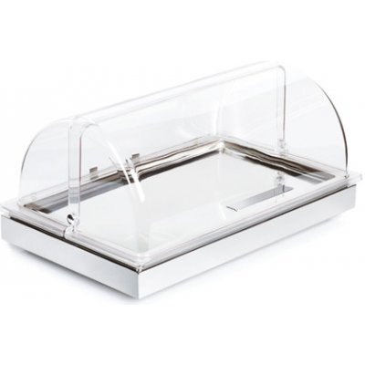 APS Chladící tác z nerezové oceli s poklopem GN 1/1 530x325x85 mm Frames inox průhledná – Zboží Dáma